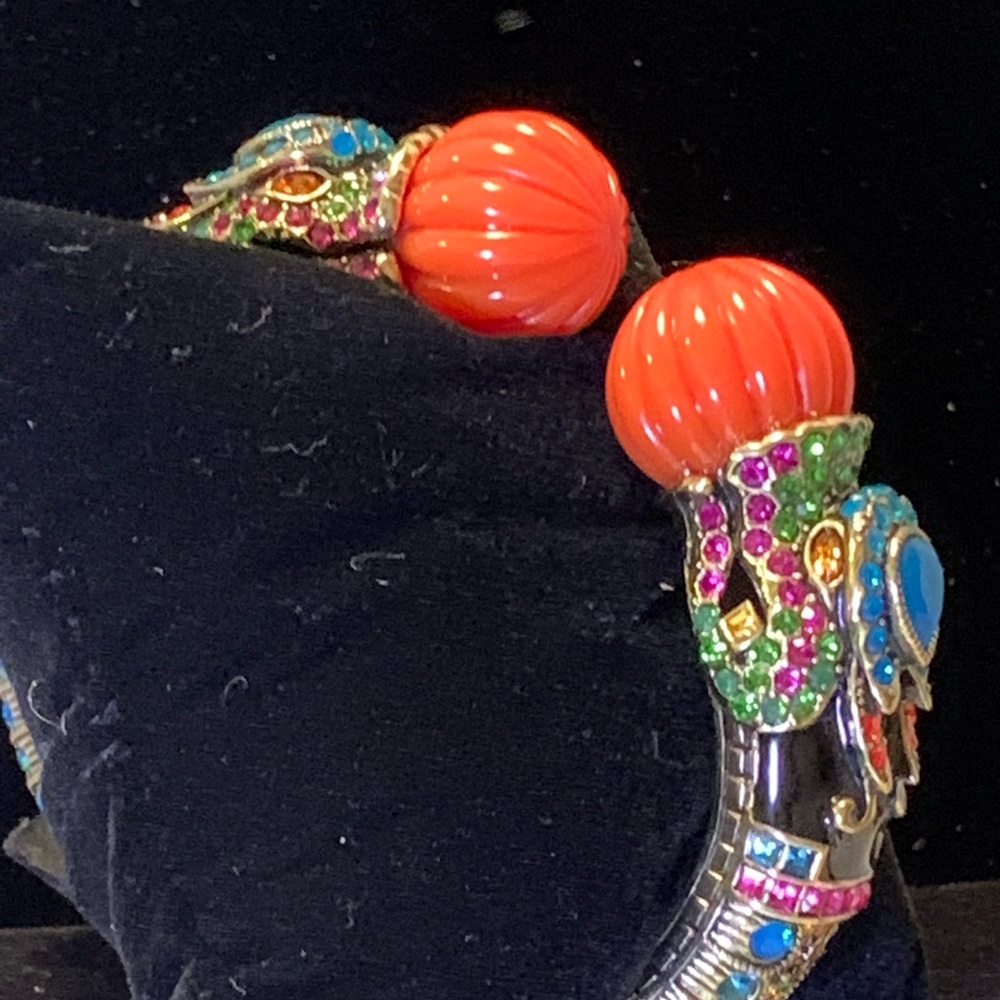 Heidi Daus Fierce Dragon Festival Bracelet - Rare!